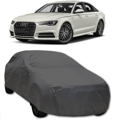 AutoKick Car Cover For Audi A6 (Without Mirror Pockets)(Grey)