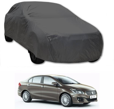 AutoKick Car Cover For Maruti Suzuki Ciaz (Without Mirror Pockets)(Grey)