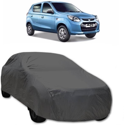 AutoKick Car Cover For Maruti Suzuki Alto 800 (Without Mirror Pockets)(Grey)