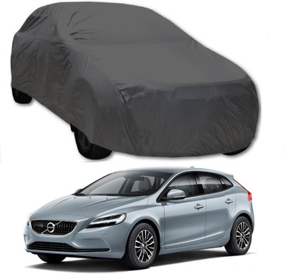 AutoKick Car Cover For Volvo V40 (Without Mirror Pockets)(Grey)