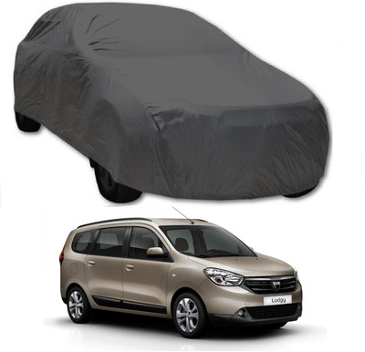 AutoKick Car Cover For Renault Lodgy (Without Mirror Pockets)(Grey)
