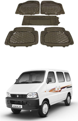 Autoxygen Rubber Standard Mat For  Maruti Suzuki Eeco(Brown)