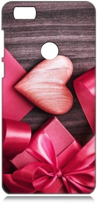 Smutty Back Cover for Honor 8 Lite - Pink Heart Print(Multicolor, Hard Case, Pack of: 1)