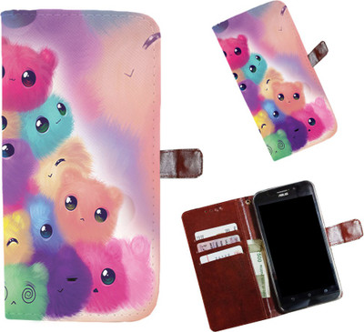 Snooky Flip Cover for Micromax Canvas Turbo A250(Multicolor)