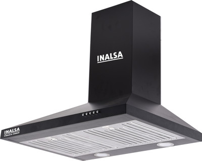 Inalsa Classica 60BKBF Wall Mounted Chimney(Black 1050 CMH)