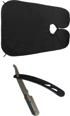 

shivnath enterprises Hairdressing Salon Apron Hair Cloth Waterproof Shampoo Cutting Cape Black [2pcs](Set of 2)