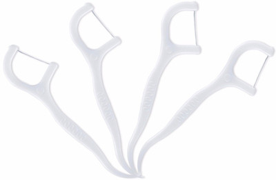 

PE Stick Toothpicks Oral Brush Cleaning Flosser thread Floss 2 in 1 Dental Floss Teeth(Pack of 20)