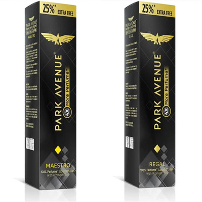 

Park Avenue Maestro & Regal Deodorant Spray - For Men & Women(240 ml, Pack of 2)