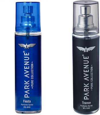 

Park Avenue Pure Collection Trance & Fiesta Deodorant Spray - For Men & Women(270 ml, Pack of 2)
