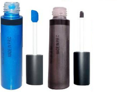 

ADJD new advanced rich glossy designed by professionals liquid eye shadow 24 ml(blue, grey)