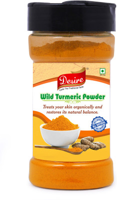 

Desire Foods Natural Wild Turmeric Powder for Skin/face 100 Gram-Spice jar (Curcuma Aromatica/Jangli Haldi/Kasthuri Manjal)(100 g)