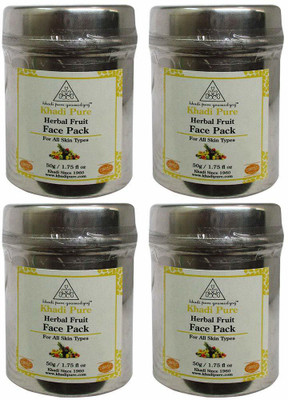 

Khadi Pure Herbal Fruit Face Pack - 50g (Set of 4)(200 g)