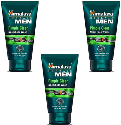 

Himalaya Men Pimple Clear Neem Face Wash(150 ml)