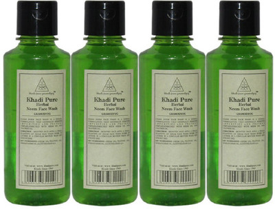 

Khadi Pure Herbal Neem set of 4 Face Wash(840 ml)