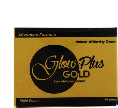 GLOW PLUS GOLD Skin Whitening Cream For Glowing Night c Cream (30 g)(30 g)