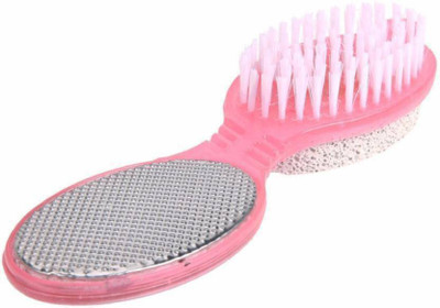 Elecsera 4 in 1 Pedicure Brush Set Cleanse Scrub Buff Foot Scrubber Nail Emery File