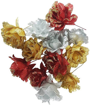

Confidence Bright Multi - Colour With Natural Flower Hair Clips / Hairs Accessories For Girls Party Wear (12 Pcs) Hair Accessory Set(Multicolor)