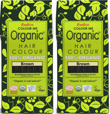

Radico Certified Organic -Brown (Twin Pack) Hair Color(Brown)