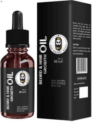 

The Golden Beard Beard And Hair Growth Oil Hair Oil(30 ml)