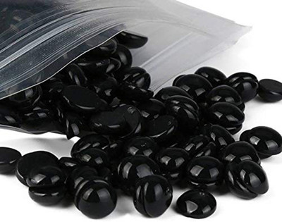 

Bluejack B2 Black Wax Beans No Strip Flavor Depilatory Wax Pearl Hair Removal Hot Wax Beans, 200 grams With 2 Wodden Saptula B2 Wax(200 g)