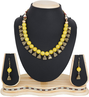 CATALYST Brass Brass Yellow, Silver Jewellery Set(Pack of 1)