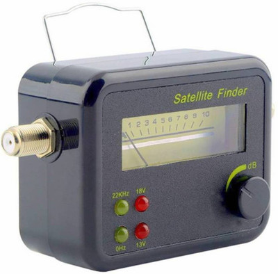TECHGEAR Digital Satellite Signal Finder Meter Dish Alignment Sky Freesat TV SF9506, Black Non-magnetic Electronic Level(10 cm)