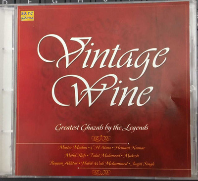 

Vintage wine -Greatest Ghazals by the Legends Audio CD Standard Edition(Hindi - MASTER MADAN .C.H ATAMA)