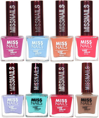 

MISS NAILS MATTE COMBO SM07 Multi(Pack of 8)