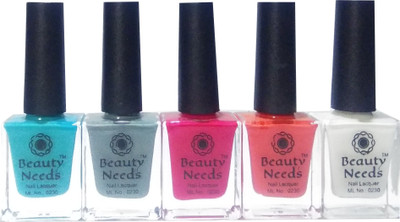 

beauty needs BNC-NP-012,NP-014,NP-016,NP-018,NP-020 Turquoise Blue, Gray, Purple Pink, Pink, White(Pack of 5)