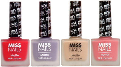 

miss nails 10ML PRO01 4PCS COMBO MULTI(Pack of 4)