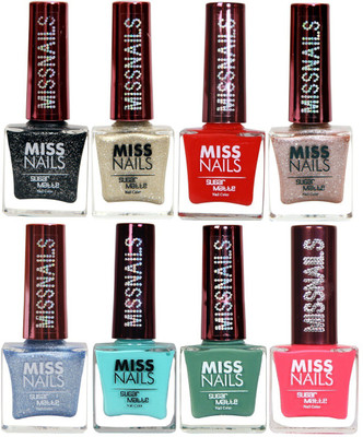 

miss nails MATTE COMBO SM08 Multi(Pack of 8)