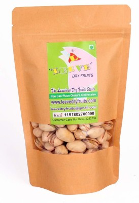 Leeve Dry fruits Salted Pista, 400g Pistachios(400 g)