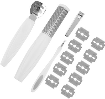 

PE Knife Corn Pedicure Hard Skin Dead Skin 5 In 1 Pedicure Nail Clipper Foot Finger(22 g, Set of 5)