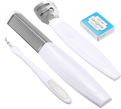 

PE Foot Finger Knife Corn Pedicure Hard Skin Dead Skin 5 In 1 Pedicure Nail Clipper(22 g, Set of 5)