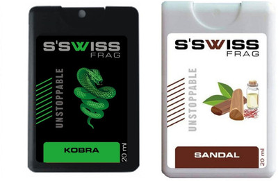 

S'SWISS KOBRA & SANDAL COMBO POCKET PERFUME Perfume - 40 ml(For Men & Women)