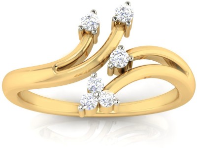 avsar Kashish 18kt Diamond Yellow Gold ring