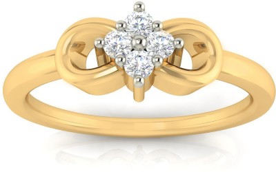 avsar Aarti 18kt Diamond Yellow Gold ring