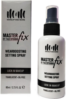 

M&M Master Fix/By Facestudio/ Wearboosting Setting Spray Primer - 80 ml(Trancperant)