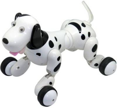 Tiny Tales Remote Control Smart Dog With Interactive Sounds  (White, Black)(Multicolor)