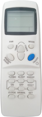 LipiWorld 100B AC Remote Compatible for  Carrier AC Remote Controller(White)