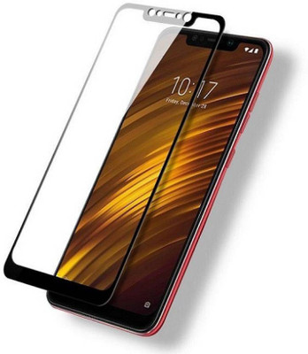 welldesign Edge To Edge Tempered Glass for POCO F1(Pack of 1)