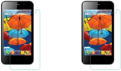 MudShi Impossible Screen Guard for Intex Aqua Style Mini(Pack of 2)