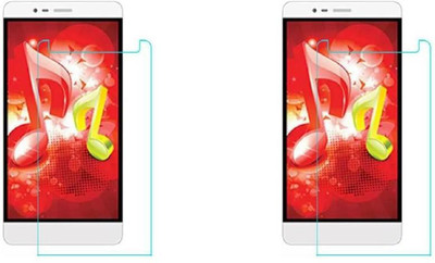 Mudshi Impossible Screen Guard for Intex Aqua i6(Pack of 2)