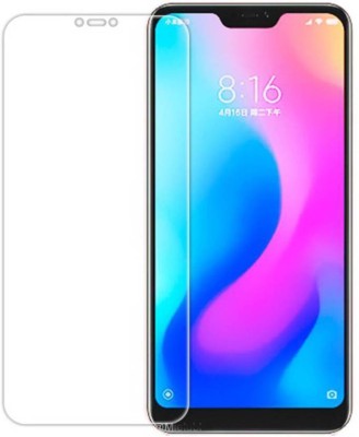 HOBBYTRONICS Tempered Glass Guard for Mi Redmi 6 pro(Pack of 1)