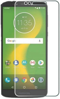 BRENZZ Tempered Glass Guard for Motorola Moto E5 Plus(Pack of 1)