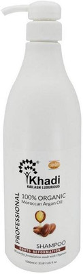 

Khadi Kailash Luxurious Professional Shampoo with 100% Organic Moroccan Oil(1 L)