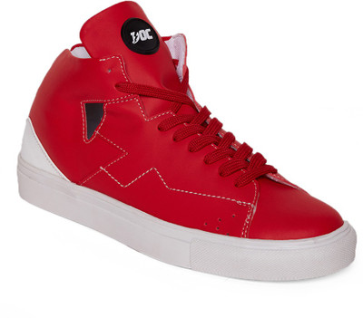 DOC Martin Red BAB 1 High Tops For Men(Pink)