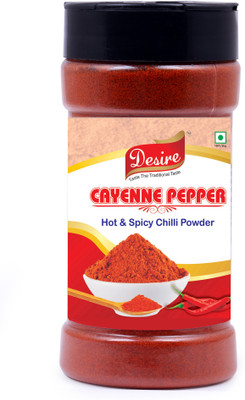 

Desire Foods Cayenne Pepper Powder (Hot & Spicy Chili Powder)(100 g)