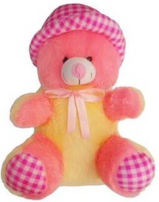 Ktkashish Toys Soft Stuffed Cream & Pink Teddy Bear (60cm)  - 12 inch(Multicolor)