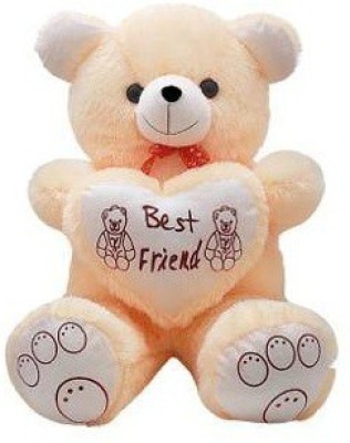 Ktkashish Toys Soft Stuffed Cream Best Friend Teddy Bear  - 12 inch(Beige)
